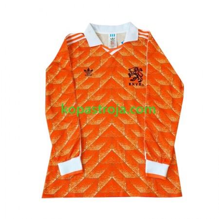 Billiga Fotbollströjor Nederländerna Retro Hemma tröja 1998 Långärmad